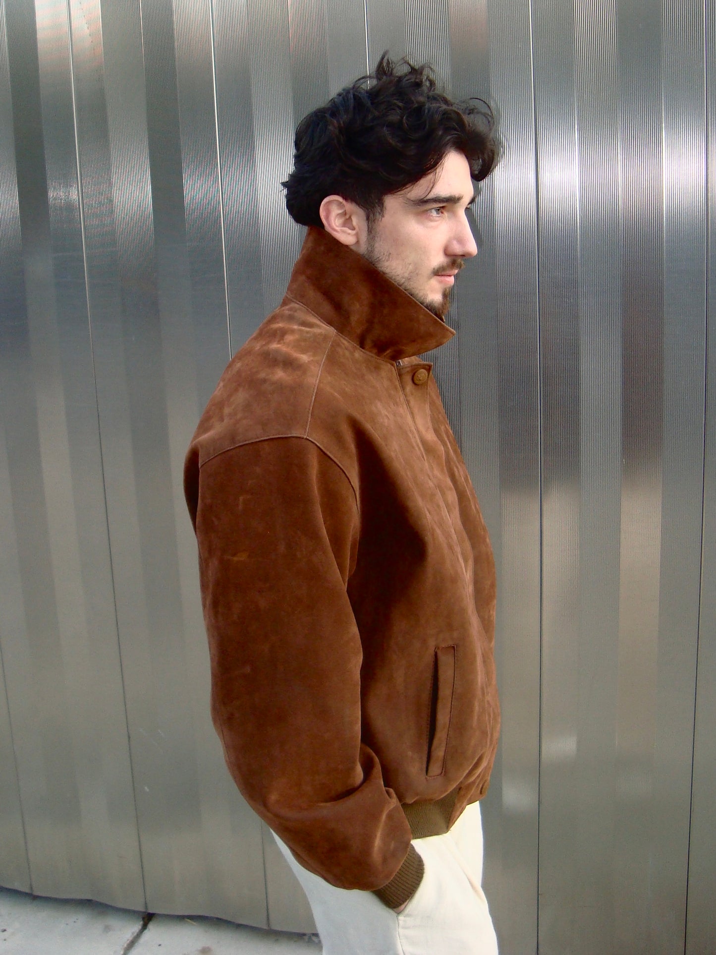 Suede Italian Coat