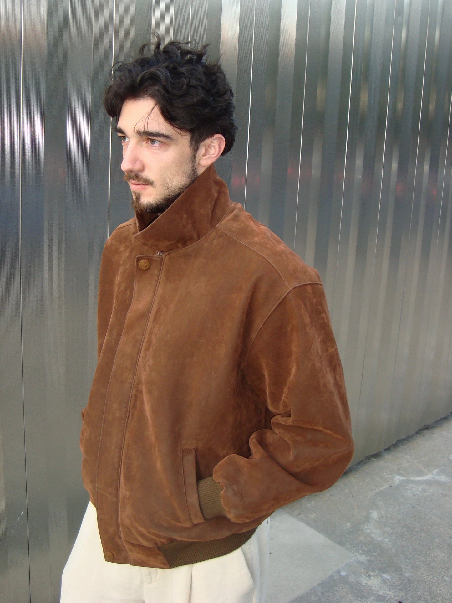 Suede Italian Coat